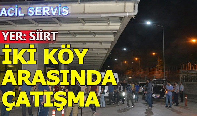 Siirt'te iki köy arasında çatışma: 3 ölü