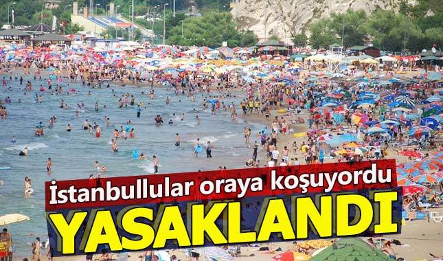 Şile'de denize girmek yasaklandı