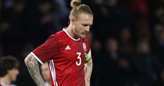 Simon Kjaer de sakatlandı