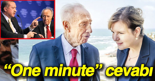 Şimon Peres'den "one minute" yanıtı