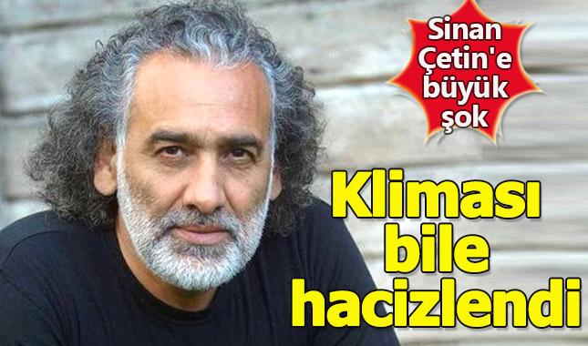 Sinan Çetin'e haciz şoku