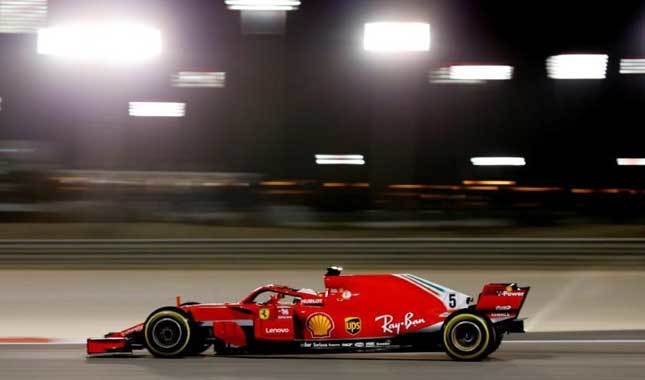 Sıralama turlarına Ferrari damga vurdu