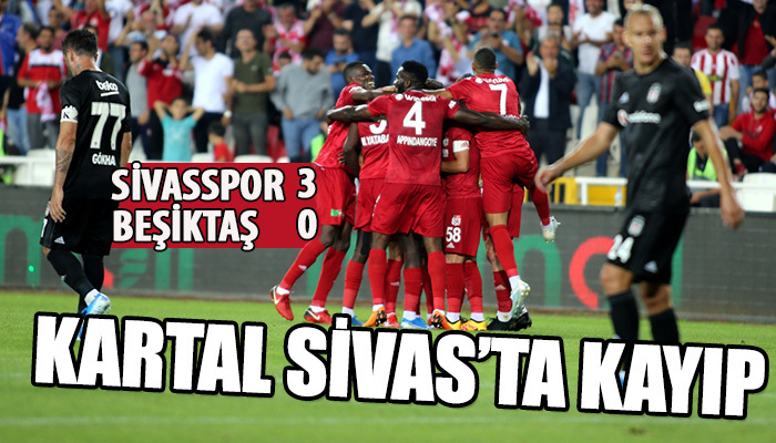 Sivasspor 3-0 Beşiktaş | Maç özeti