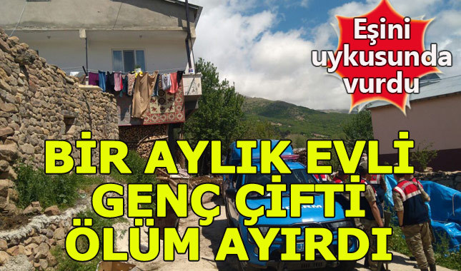 Sivas'ta 1 aylık gelin eşini yaraladıktan sonra intihar etti