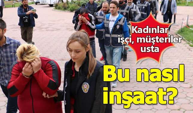 Sivas'ta inşaat görünümlü fuhuş şebekesi