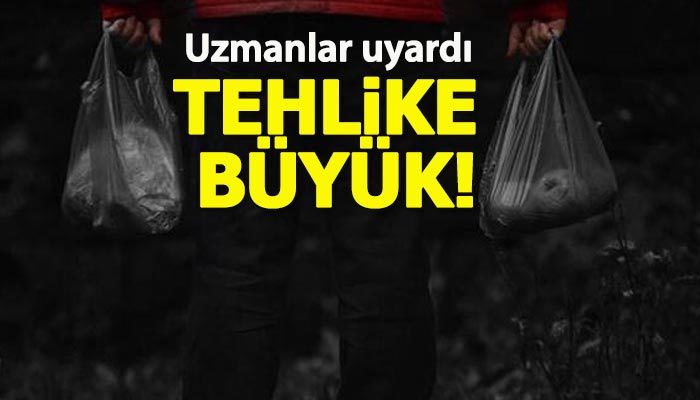 Siyah poşetlerde kanser tehlikesi!