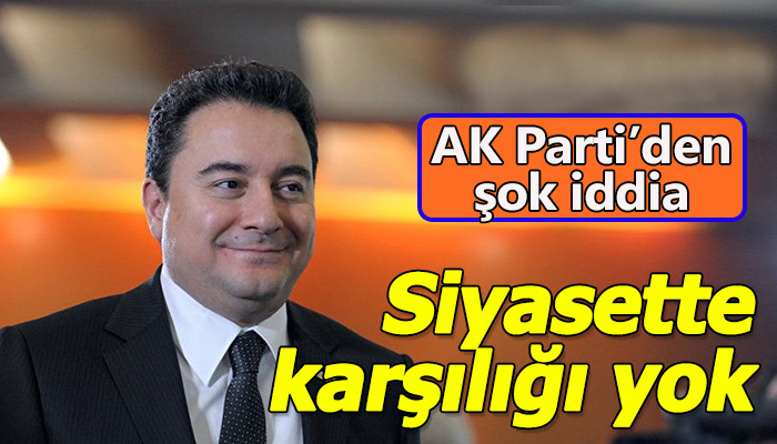 Siyasette karşılığı yok