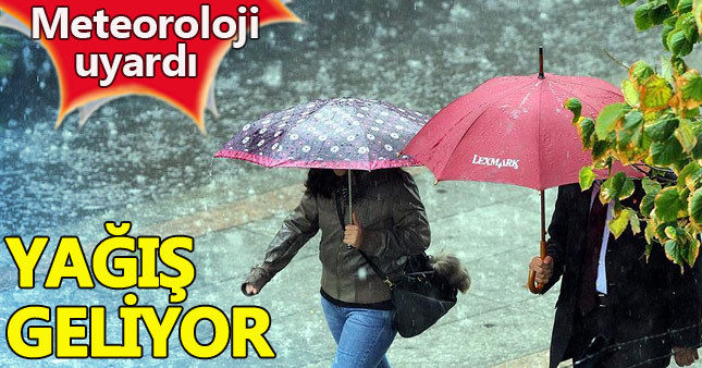 Soğuk ve yağışlı hava geliyor