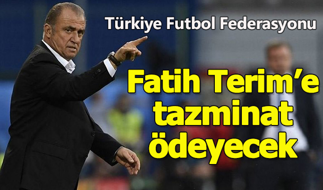 Son Dakika! TFF, Fatih Terim'e 9 milyon TL tazminat ödeyecek