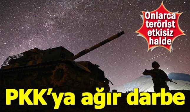 Son bir haftada 36 terörist etkisiz hale getirildi