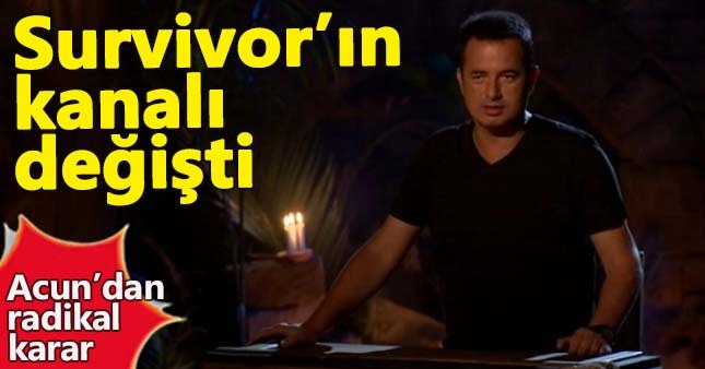 Son dakika | Survivor'ın kanalı değişti