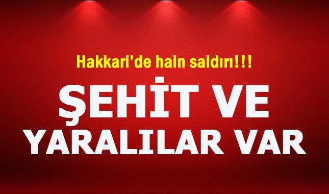 Son dakika: Hakkari'de EYP'li saldırı: 2 asker şehit, 1 asker yaralı