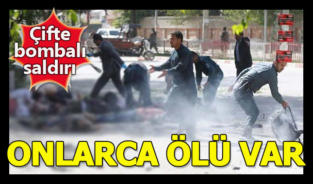 Kabil'de çifte bombalı saldırı!