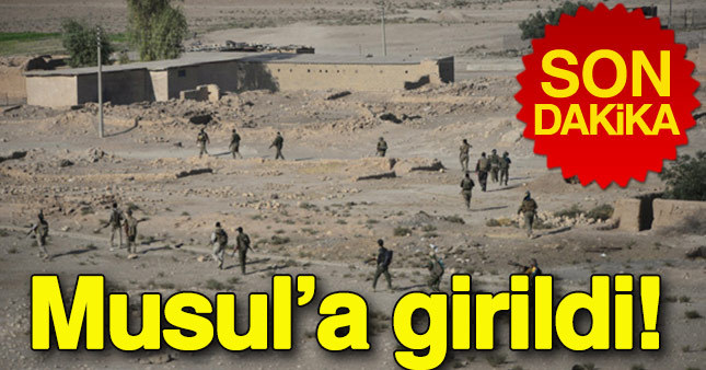 Sonunda Musul'a girildi!