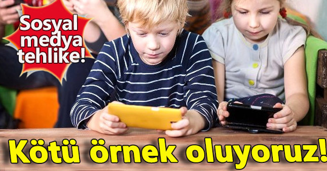 Sosyal Medya çocukları olumsuz etkiliyor