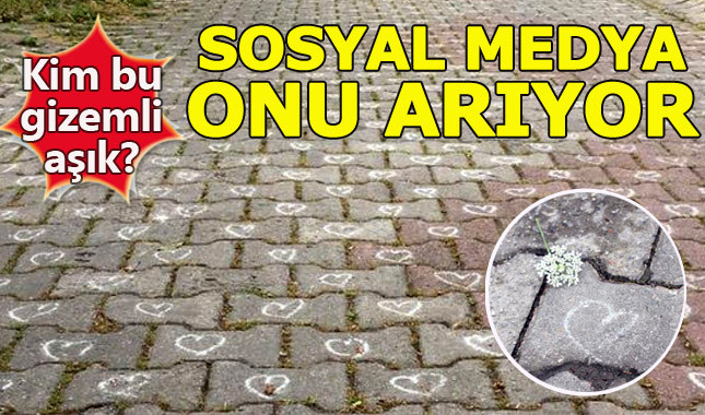 Sosyal medya gizemli aşığın peşinde