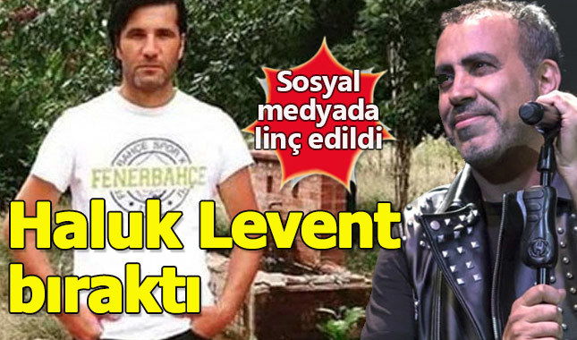 Sosyal medyada linç yiyen Haluk Levent AHBAP'ı bıraktı