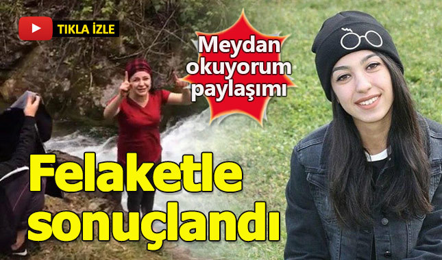 Sosyal medyada meydan okuyan genç kız ölüme atladı