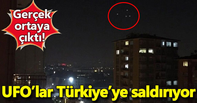Sosyal medyayı sallayan UFO iddiasında gerçek ortaya çıktı!