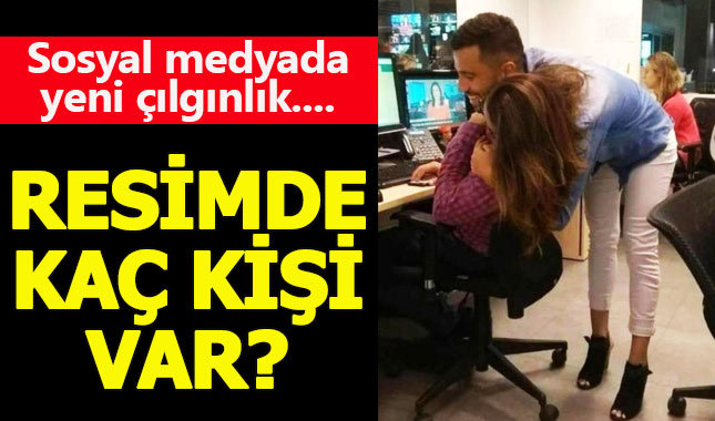 Sosyal medyayı sallayan fotoğraf! Resimde kaç kişi var?