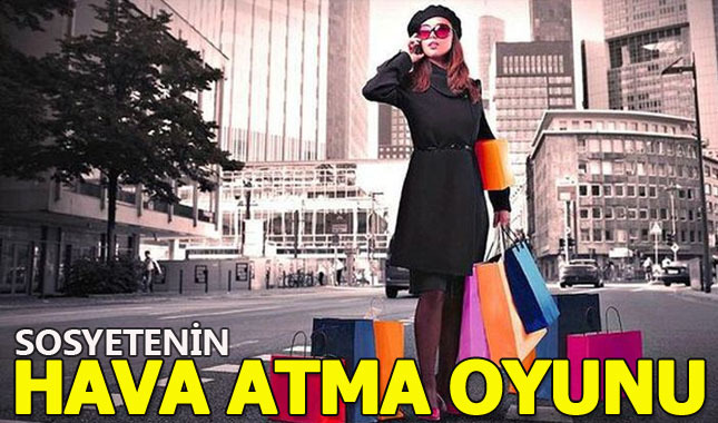 Sosyetenin şaşırtan hava atma numarası