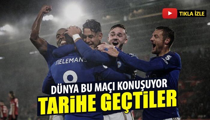 Southampton 0-9 Leicester özet | Premier Lig maç özeti izle