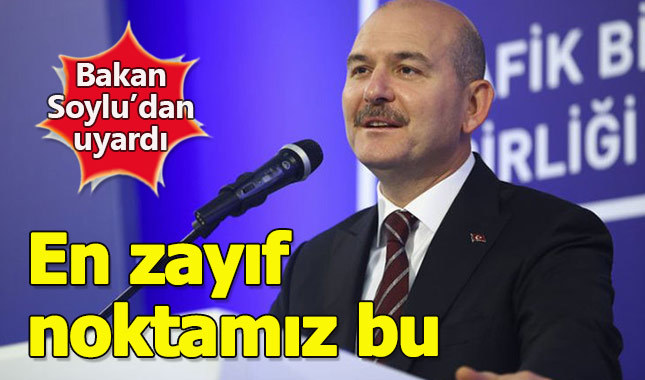Soylu'dan uyuşturucuya karşı ailelere uyarı