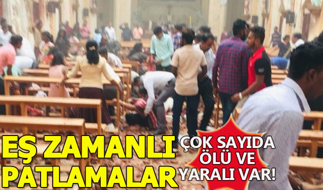 Sri Lanka'da kiliseler ve otellerde patlama