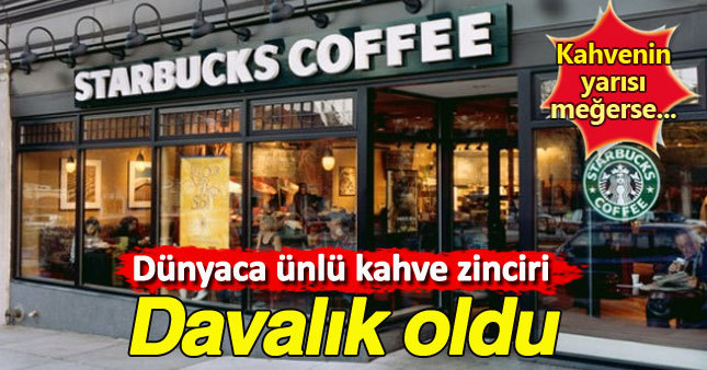 Starbucks'a 5 milyon dolarlık dava!