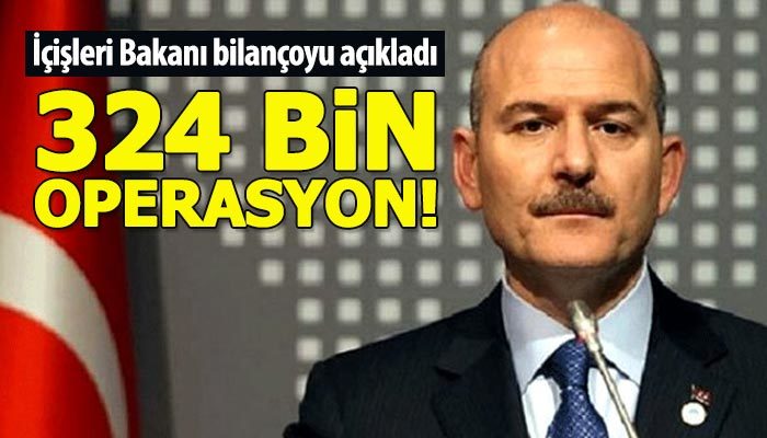 Süleyman Soylu, terörle mücadelenin bilançosunu açıkladı