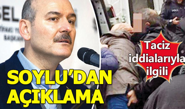 Süleyman Soylu'dan taciz iddialarına yanıt