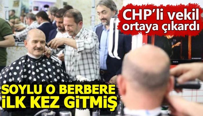 Süleyman Soylu'nun tıraş olduğu berber gerçeği açıkladı