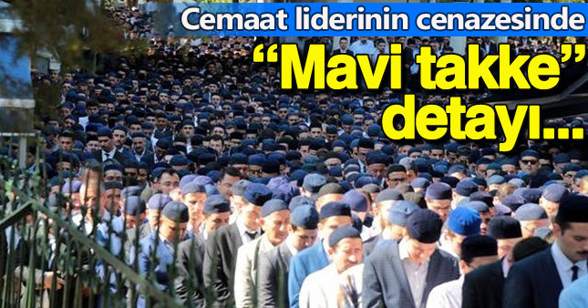 Süleymancıların liderinin cenazesinde dikkat çeken ayrıntı