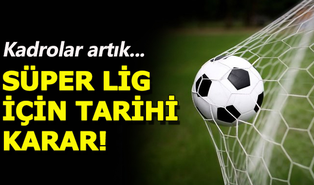 Süper Lig'de maç kadrolarının sayısı değişti