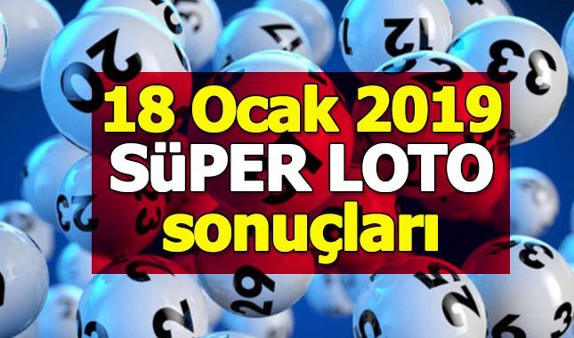 Süper Loto çekiliş sonuçları 17 Ocak 2019 | Milli Piyango süper loto çekilişi ikramiye tutarı bilet sorgulama