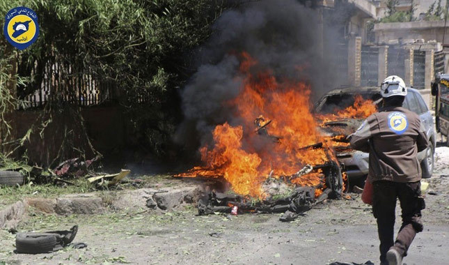 Suriye'de bombalı saldırı: 12 ölü, 20 yaralı