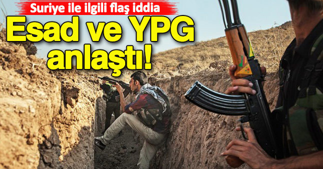 Suriye'de kritik gelişme! Esad ile YPG anlaştı