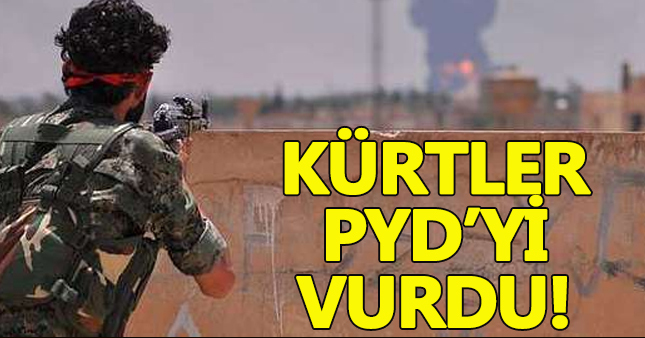 Suriye'de muhalif Kürtler PYD'ye karşı savaş açtı!
