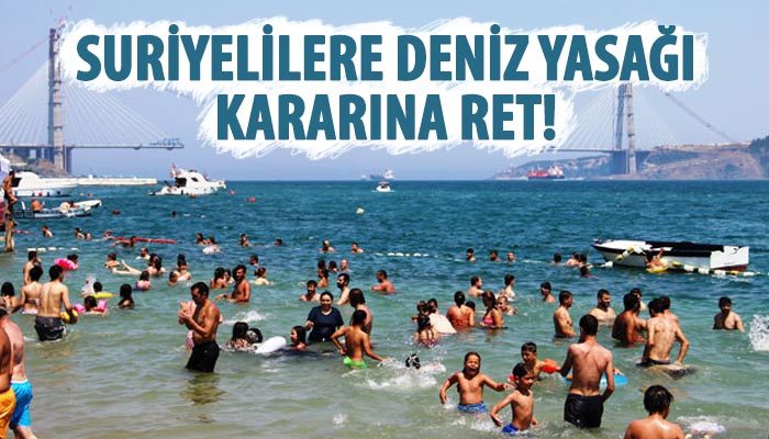 Suriyelilere deniz yasağı kararı reddedildi