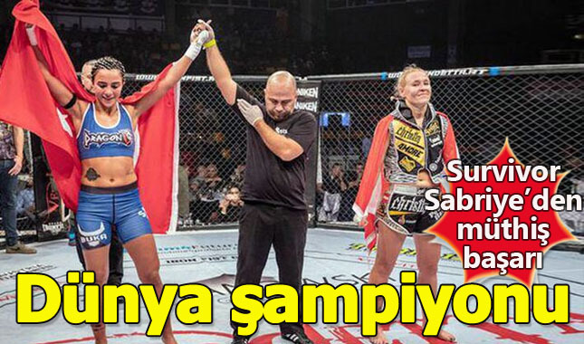 Survior Sabriye'den dünya şampiyonluğu