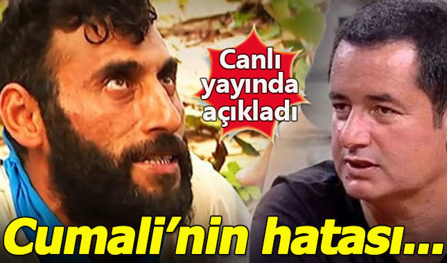 "Survivor Cumali'nin en büyük hatası..."