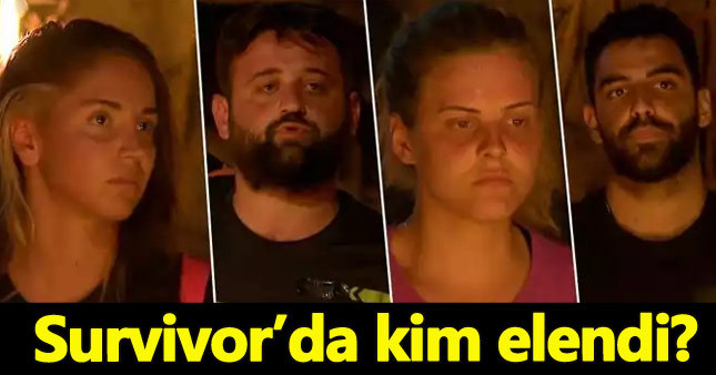 Survivor'da kim elendi? | Gönüllüler SMS oylaması sonuçları | 24 Ocak Salı