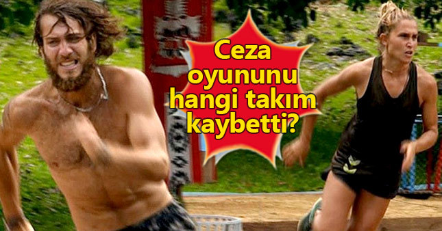 Survivor ceza oyununu hangi takım kaybetti ?