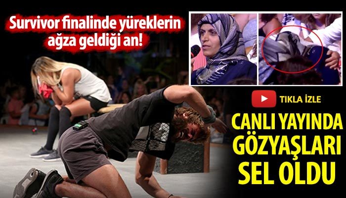Survivor finalinde yürekleri ağza getiren an!