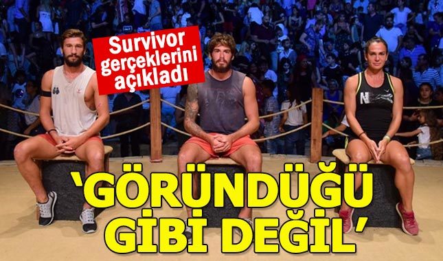 Survivor gerçeklerini açıkladı: Göründüğü gibi değil