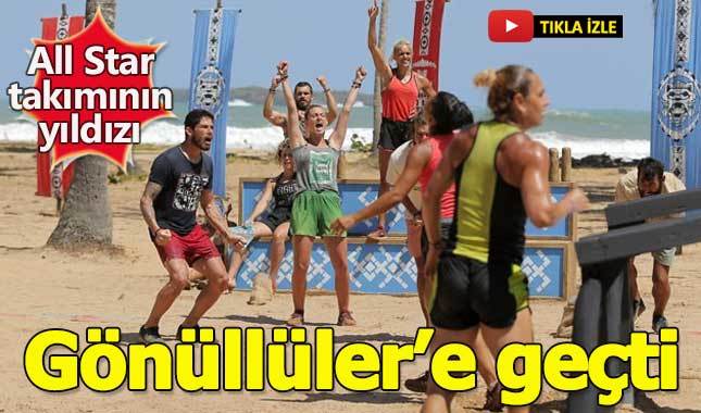 Survivor'da All Star'ın iddialı ismi Gönüllüler'e geçti