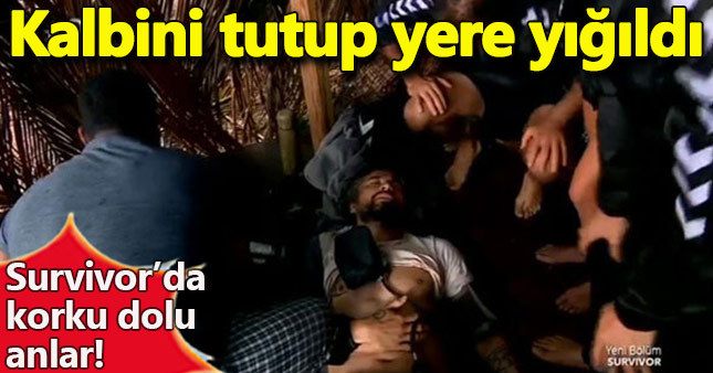 Survivor'da İlhan Mansız korkuttu