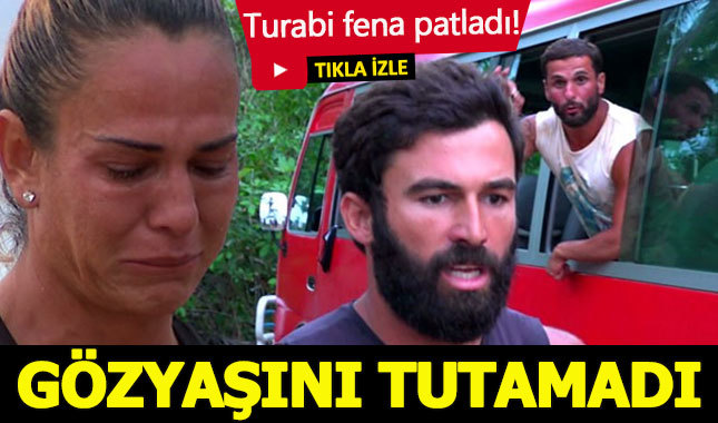 Survivor'da Nagihan ağladı, Turabi takımına patladı