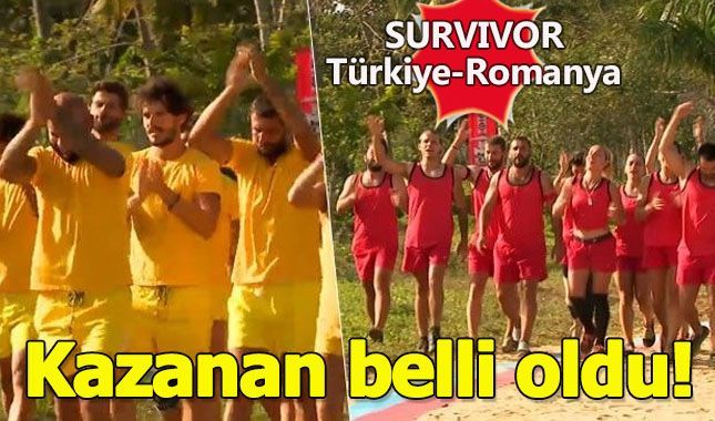 Survivor'da Türkiye - Romanya mücadelesinin galibi belli oldu! Türkiye - Romanya karşılaşmasını kim kazandı?