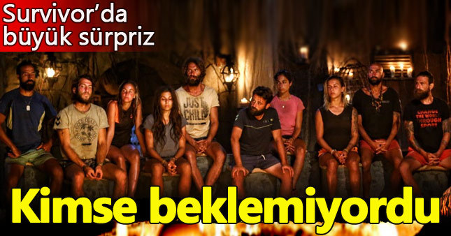 Survivor'da beklenmedik gelişme